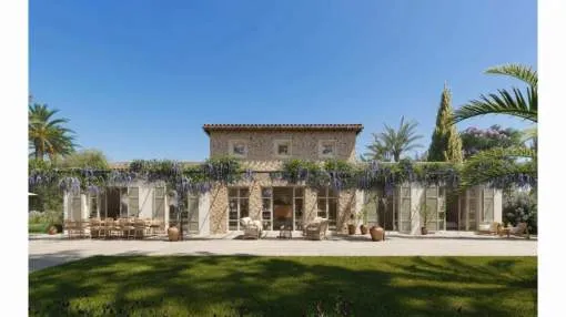 Luxurious Majorcan country house at the foot of the Serra de Tramuntana in Binissalem Luxurious Majorcan country house at the foot of the Serra de Tramuntana in Binissalem